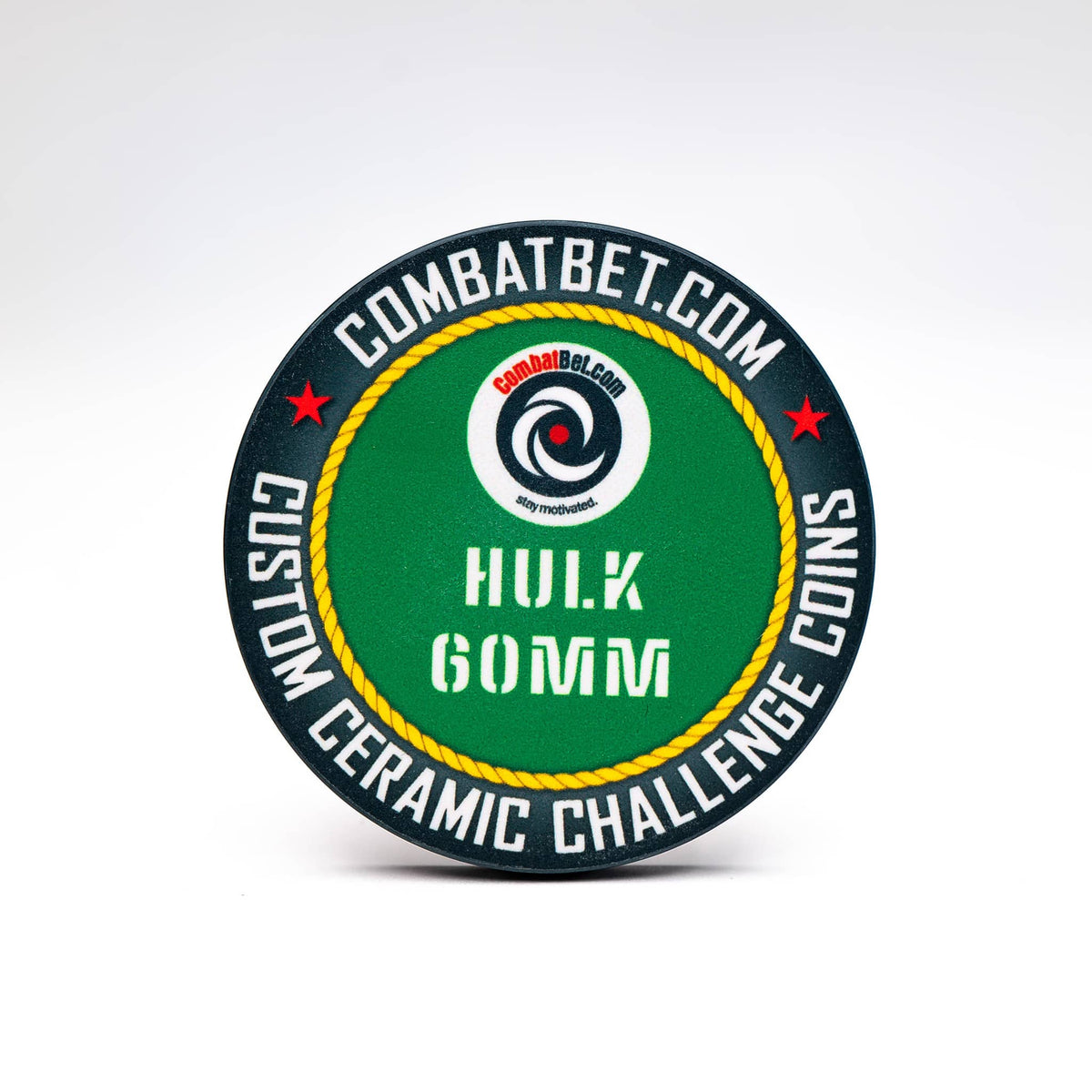 360view Hulk 60mm Custom Ceramic Coins